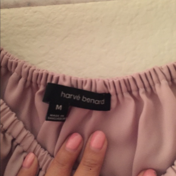 Pink off the shoulder top (medium) - Picture 4 of 4